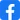 Facebook logo sized